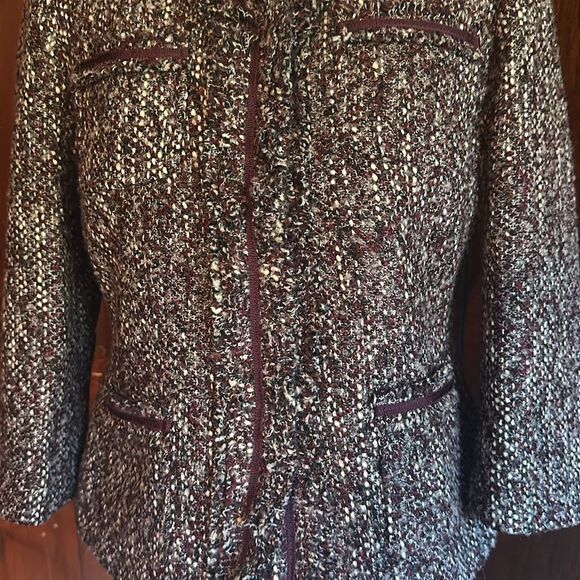 Womens Talbots Tweed Blazer Jacket‎ size 4P - Picture 5 of 7